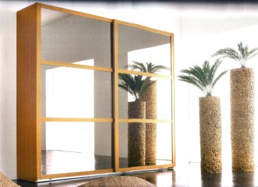 Spazi nuovi teak specchio armadio